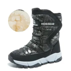 -30 Degree Kids Thick Mid Warm Waterproof Non-slip Boots