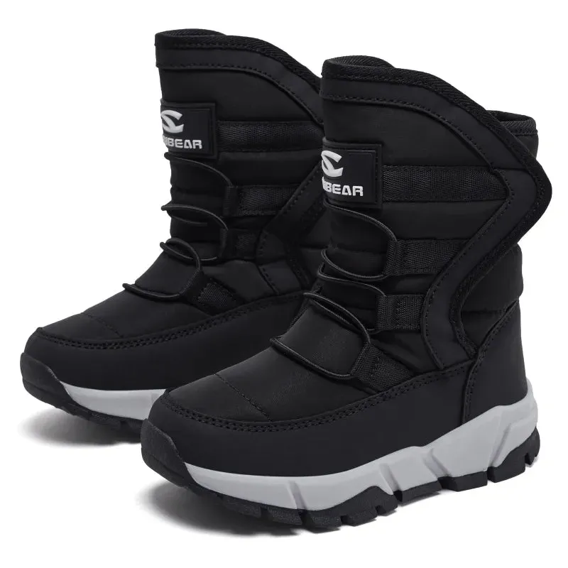 -30 Degree Kids Thick Mid Warm Waterproof Non-slip Boots