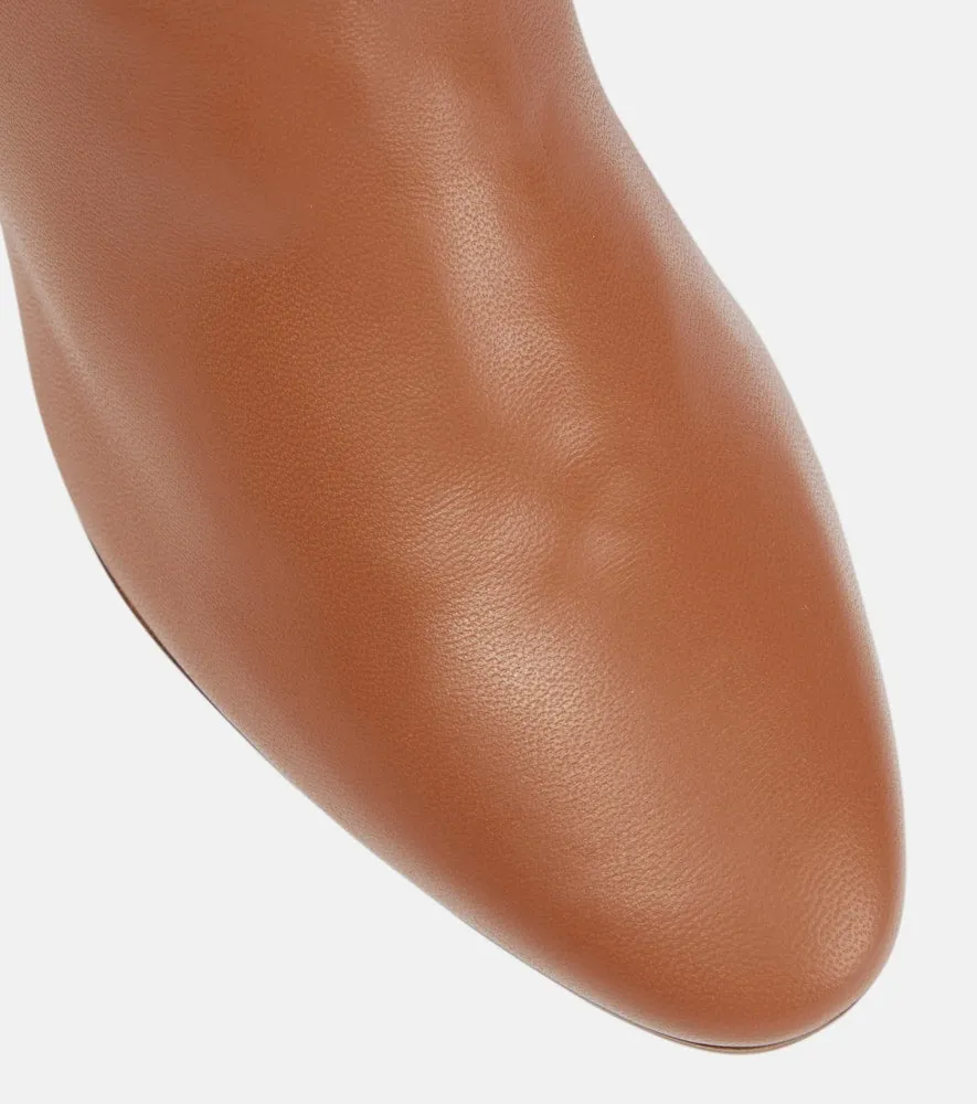 Aquazzura Manzoni leather ankle boots