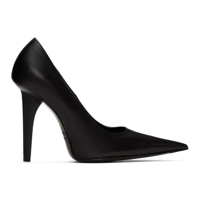 Balenciaga Black Knife Shark Heels