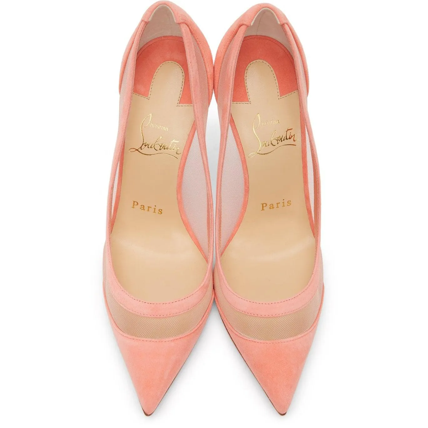 Christian Louboutin Pink Galativi 100 Heels