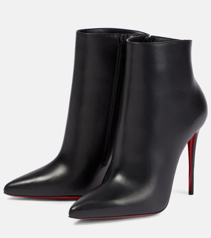 Christian Louboutin So Kate 100 leather ankle boots