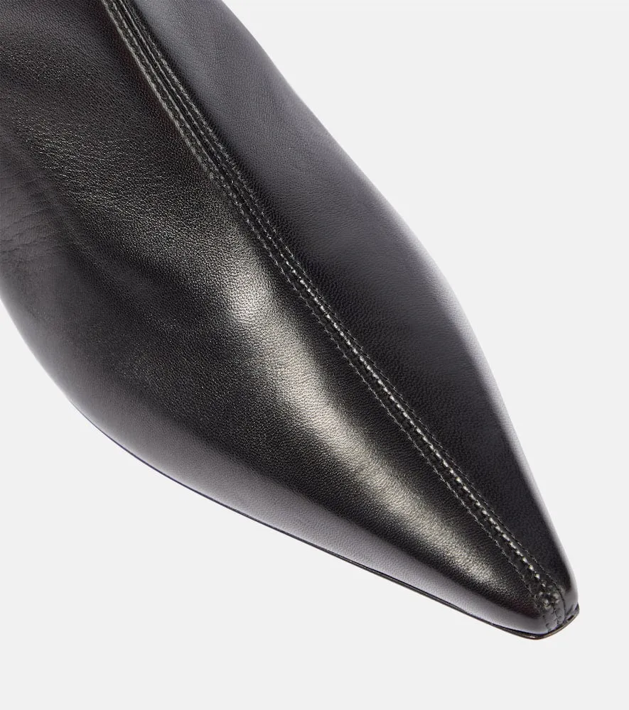Courr√É¬®ges Scuba leather ankle boots