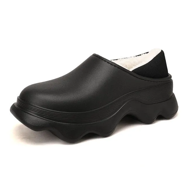 Cuzcare Men Fur Slippers Ankle Support Unique Casual Winter Footwear