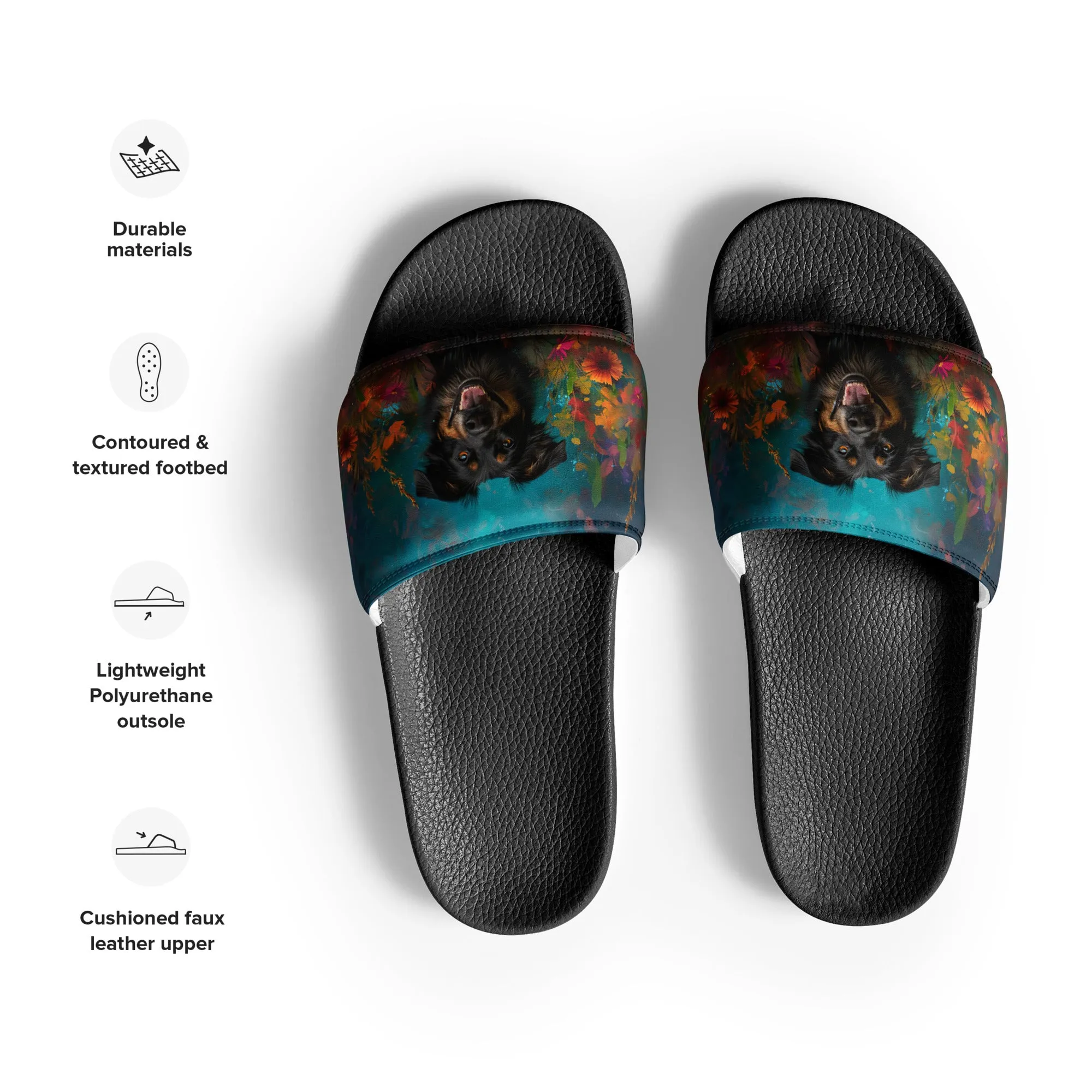 Floral Fetch Women's slides