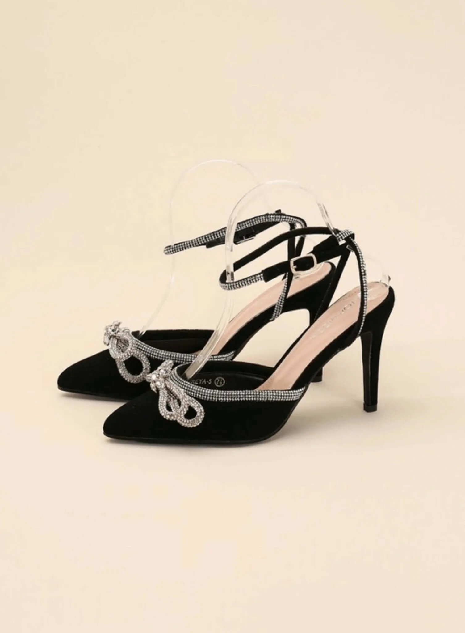 Freya-5 Double Bow Heels