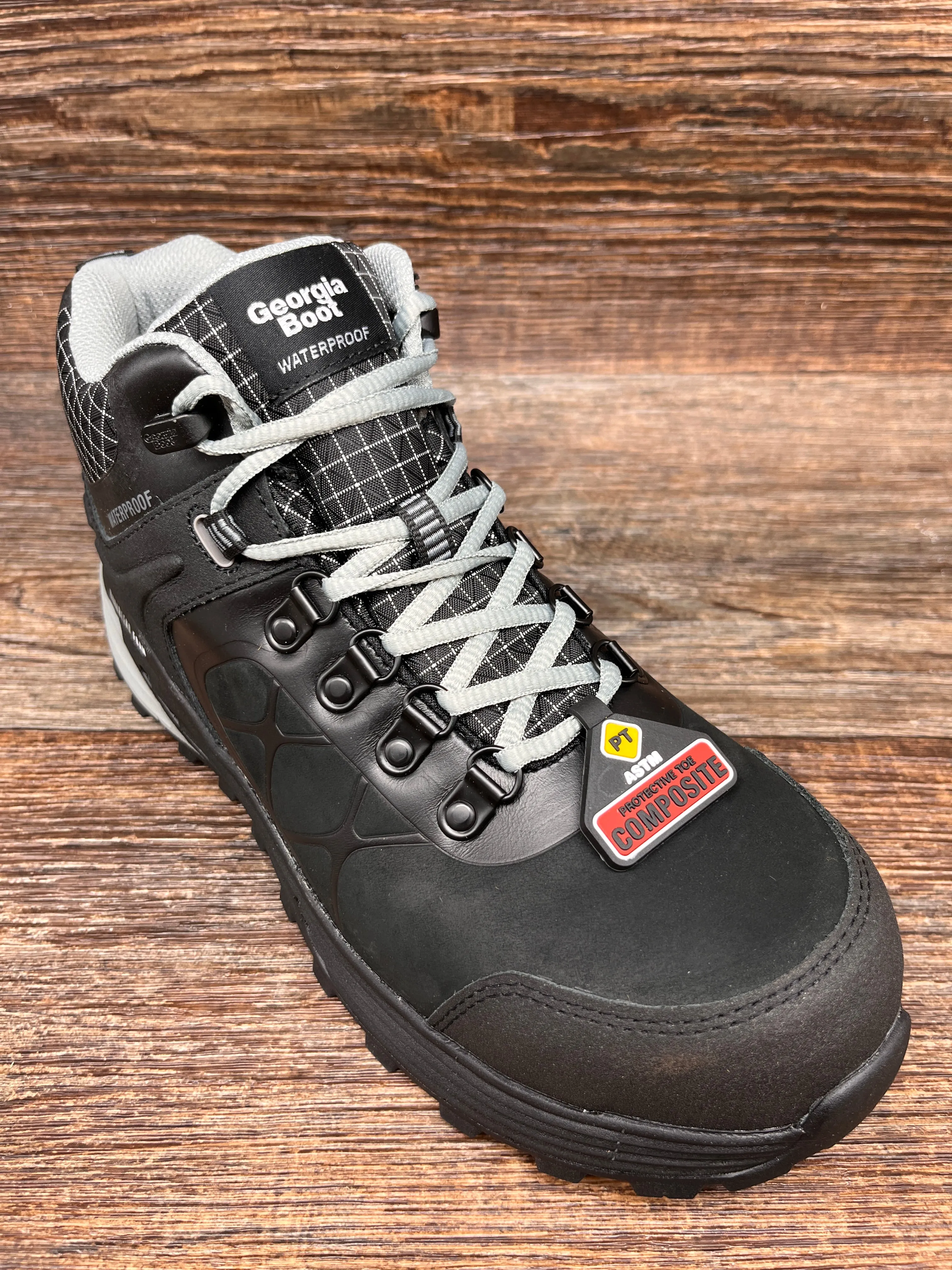 gb00595 Men's Durablend Composite Toe Waterproof Hiker by Georgia
