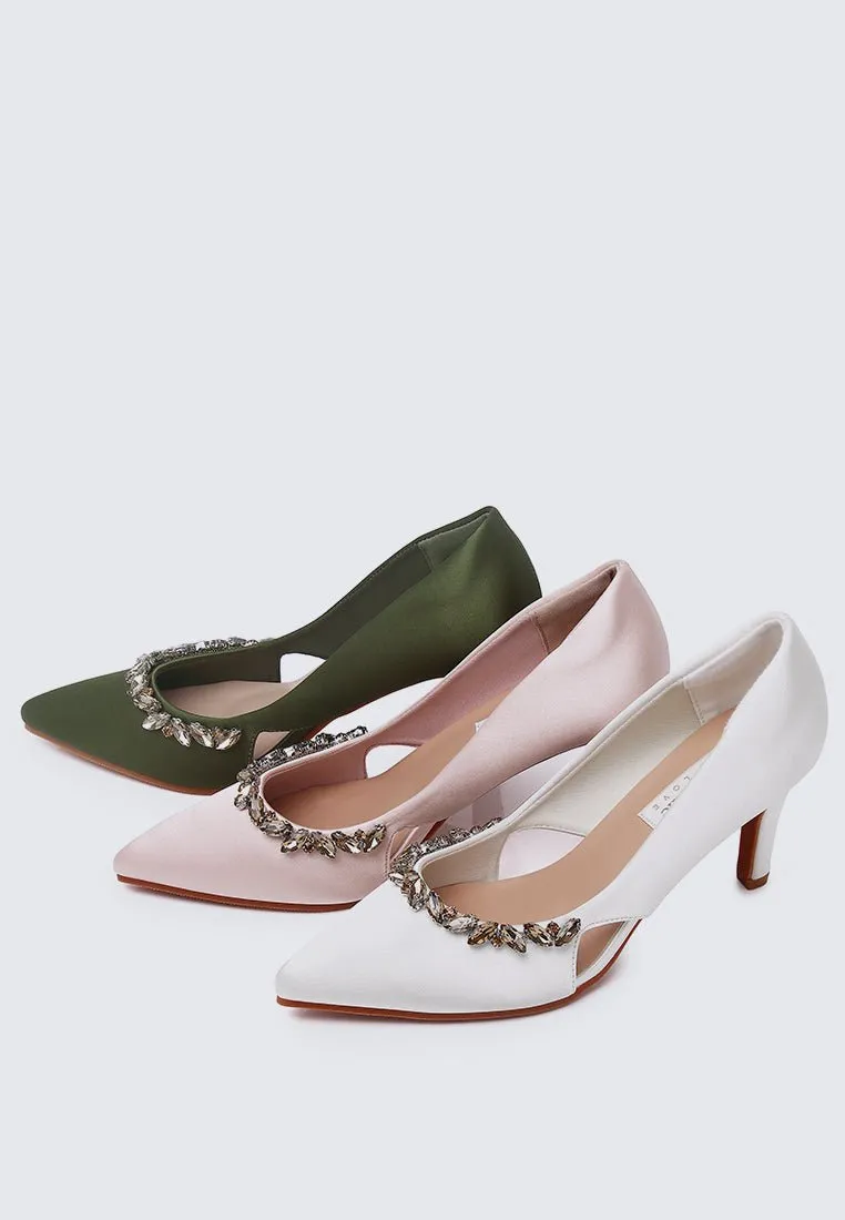Gisele Comfy Pumps In Ivory