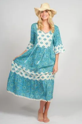 HS21-NAUG-2429 Naudic Ketchup Dress Niza Print