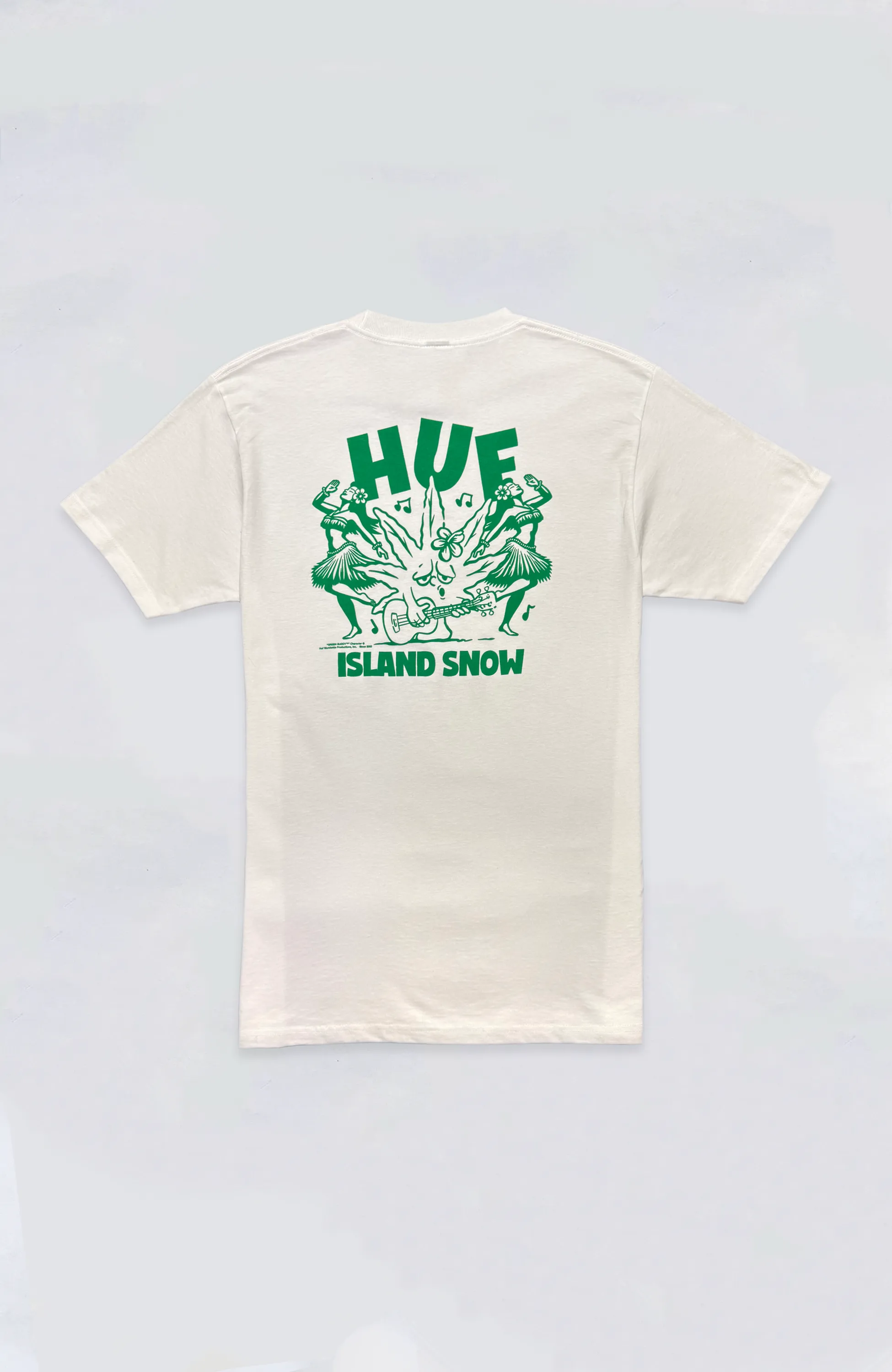 HUF - Island Snow Green Buddy S/S Tee