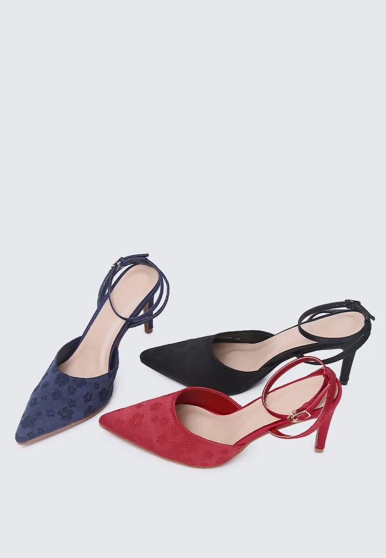 Lilian Comfy Heels In Black