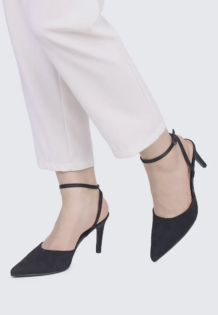 Lilian Comfy Heels In Black