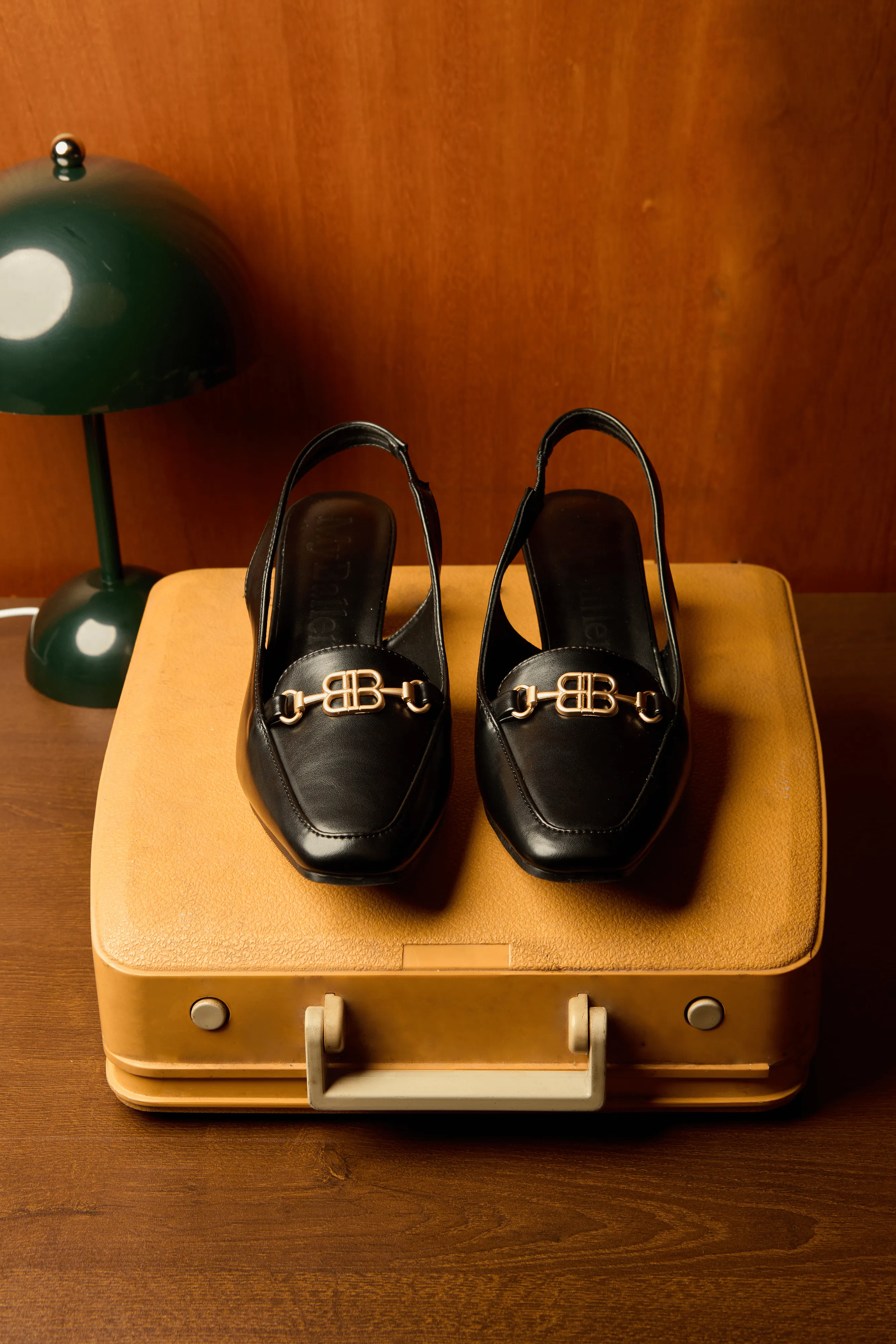 Maia Comfy Heels In Black
