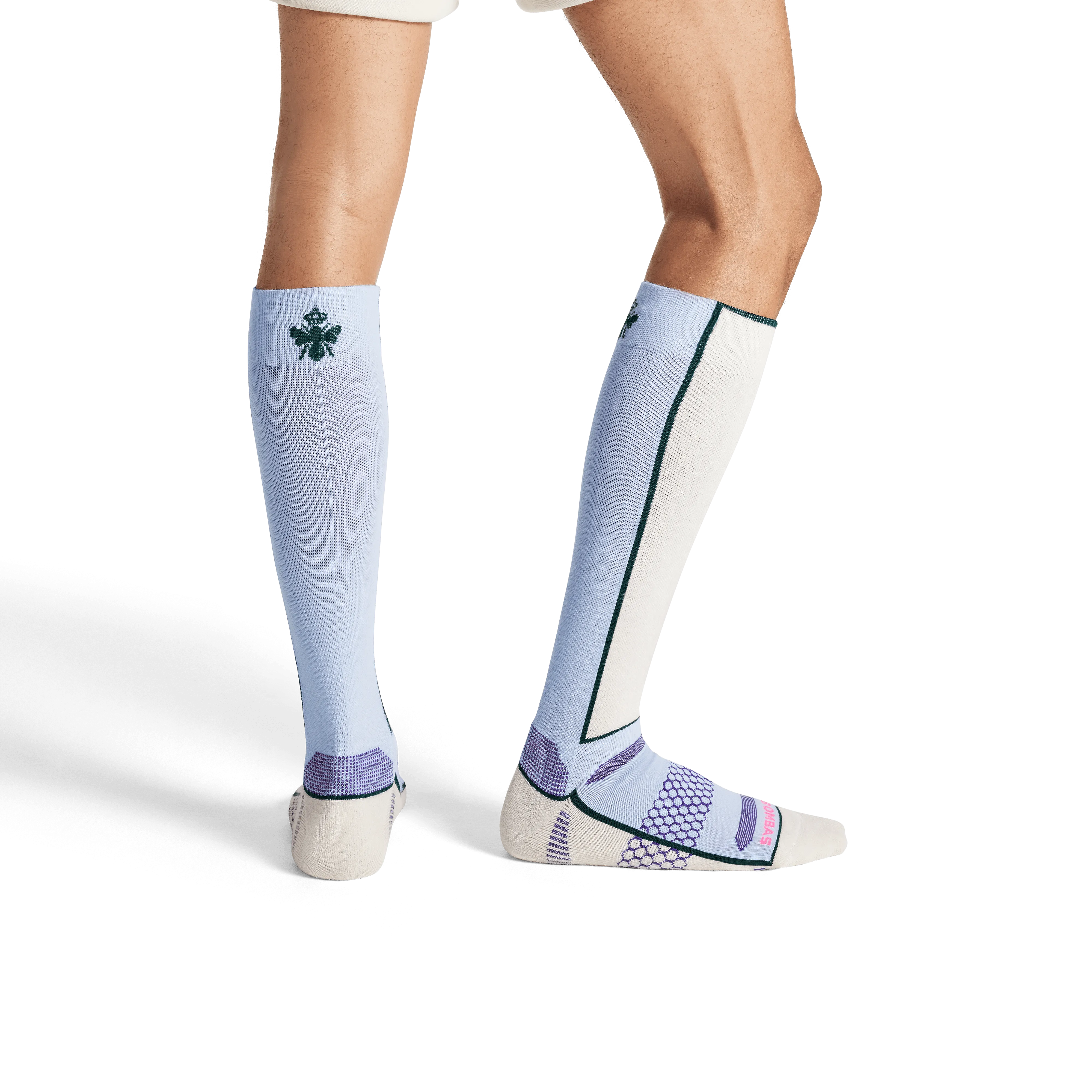 Men's Mid-Cushion Merino Wool Blend Ski & Snowboard Socks