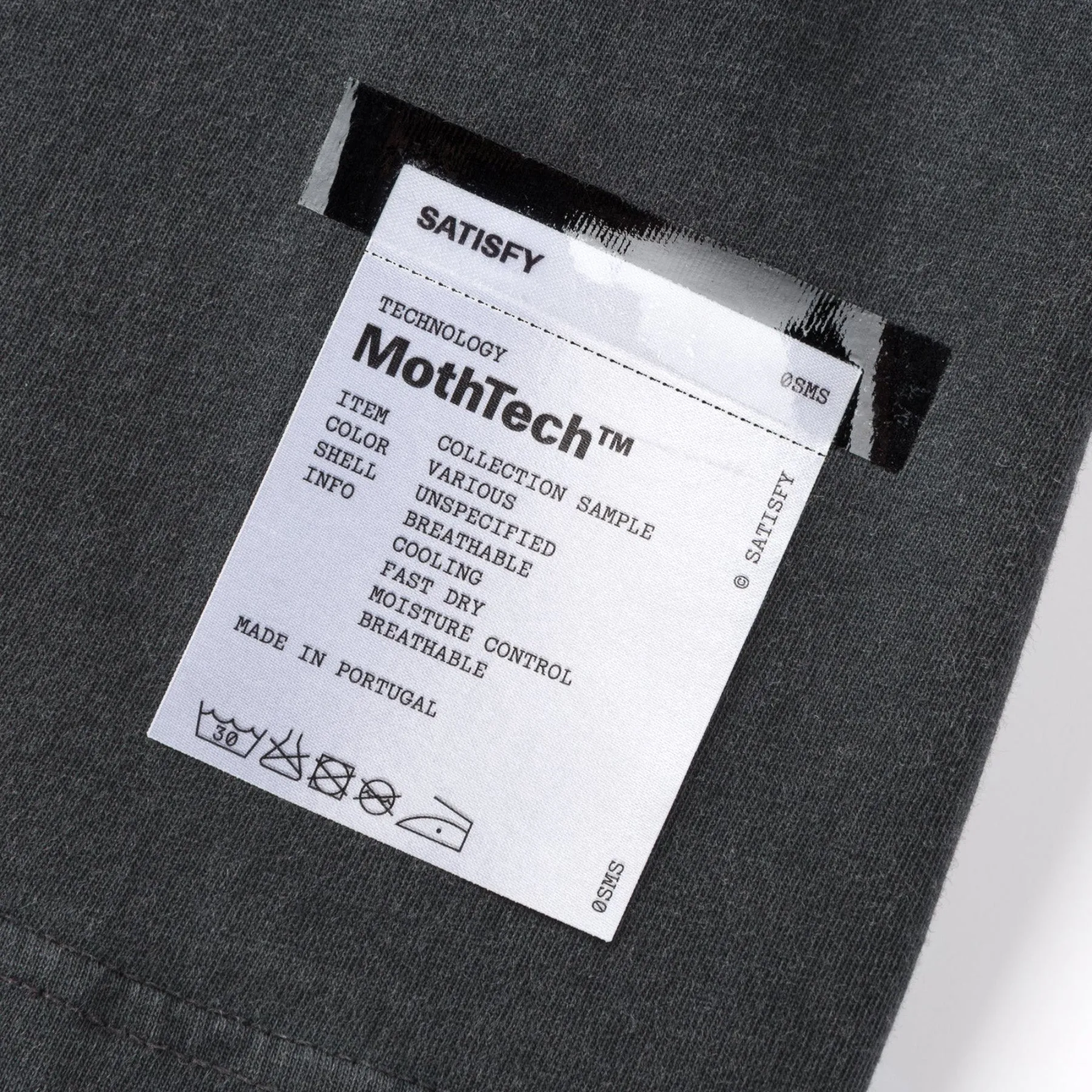 Mothtech™ Muscle Tee - Aged Black