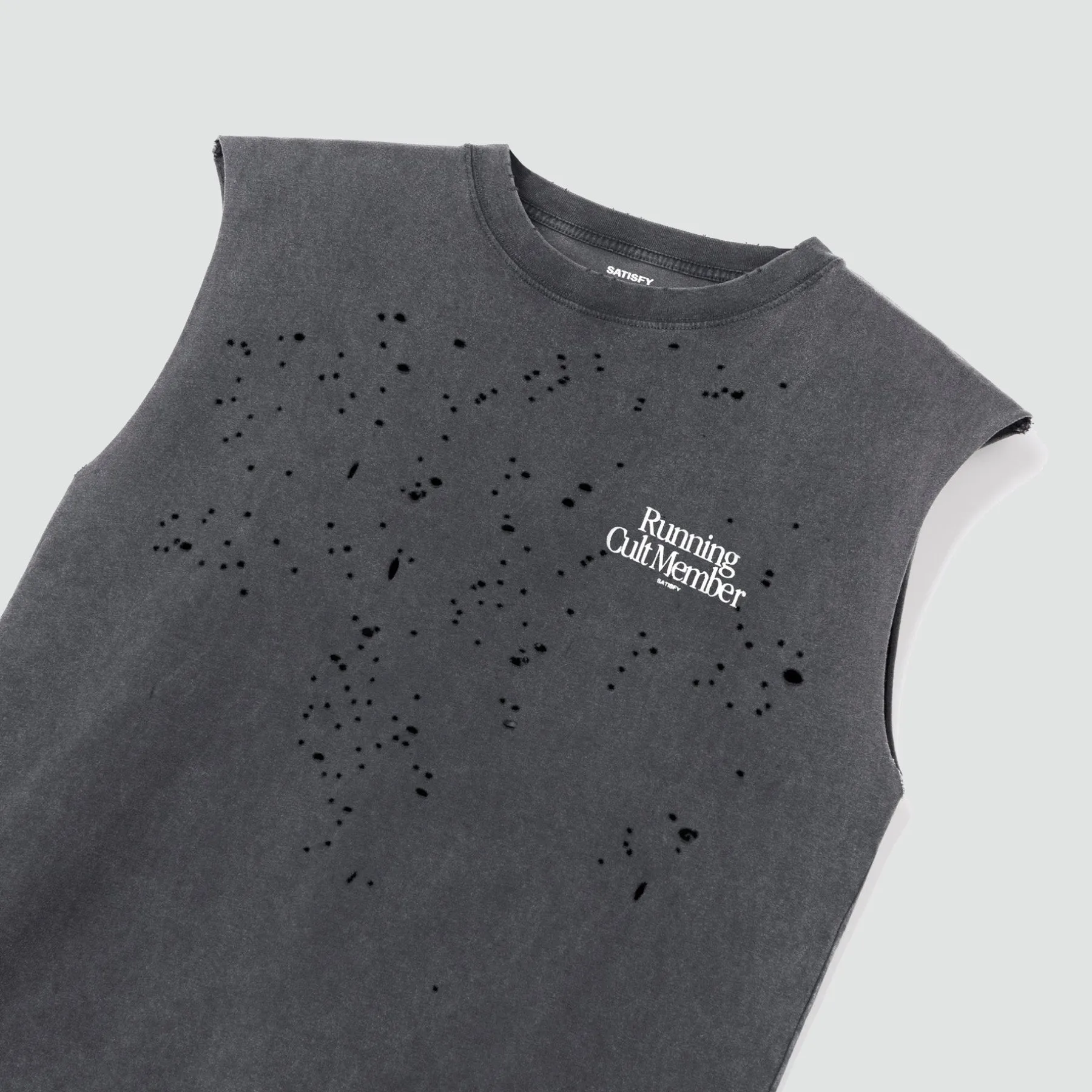 Mothtech™ Muscle Tee - Aged Black