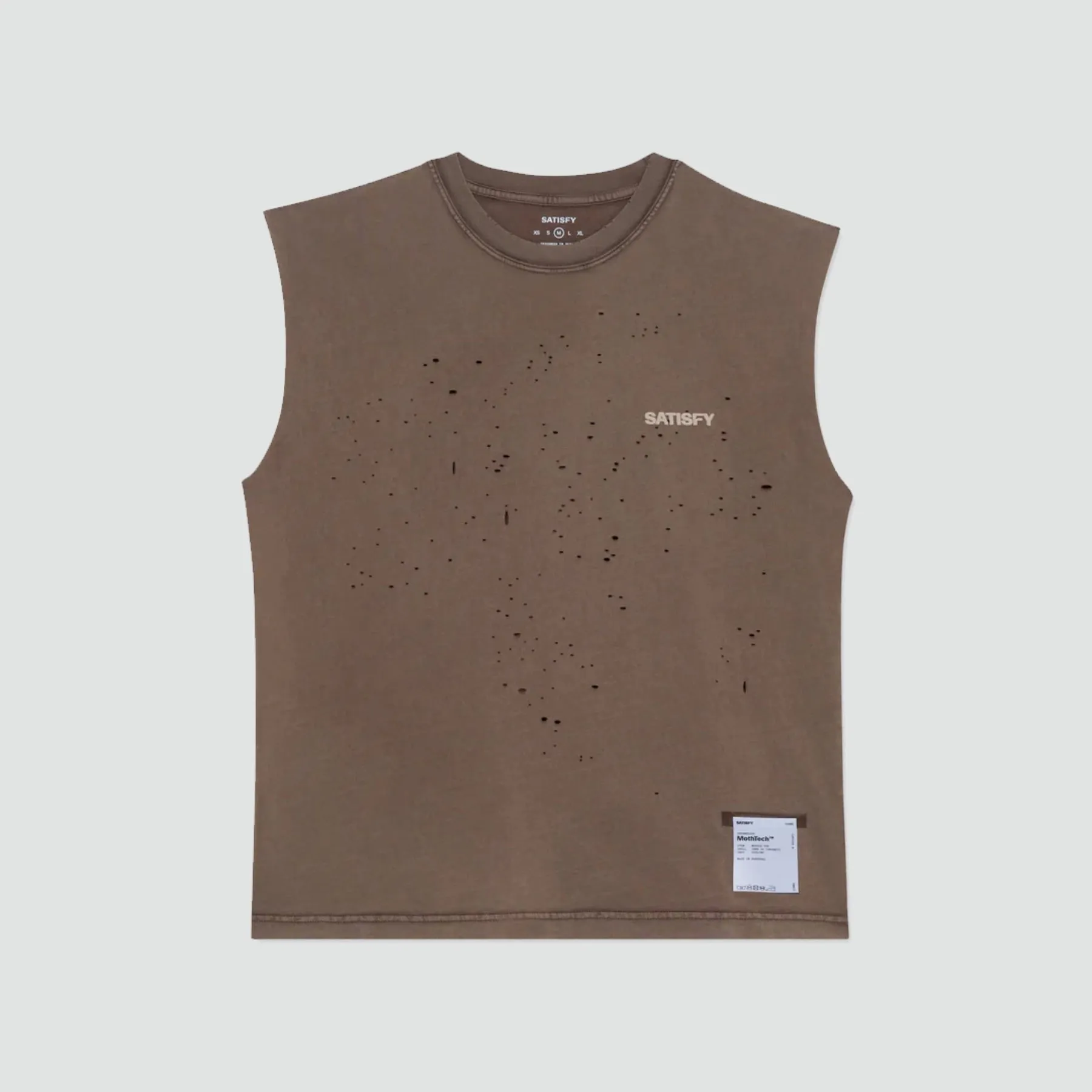 Mothtech™ Muscle Tee - Aged Chocolate Brown
