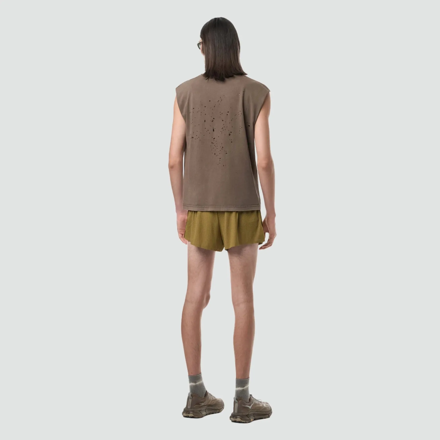 Mothtech™ Muscle Tee - Aged Chocolate Brown