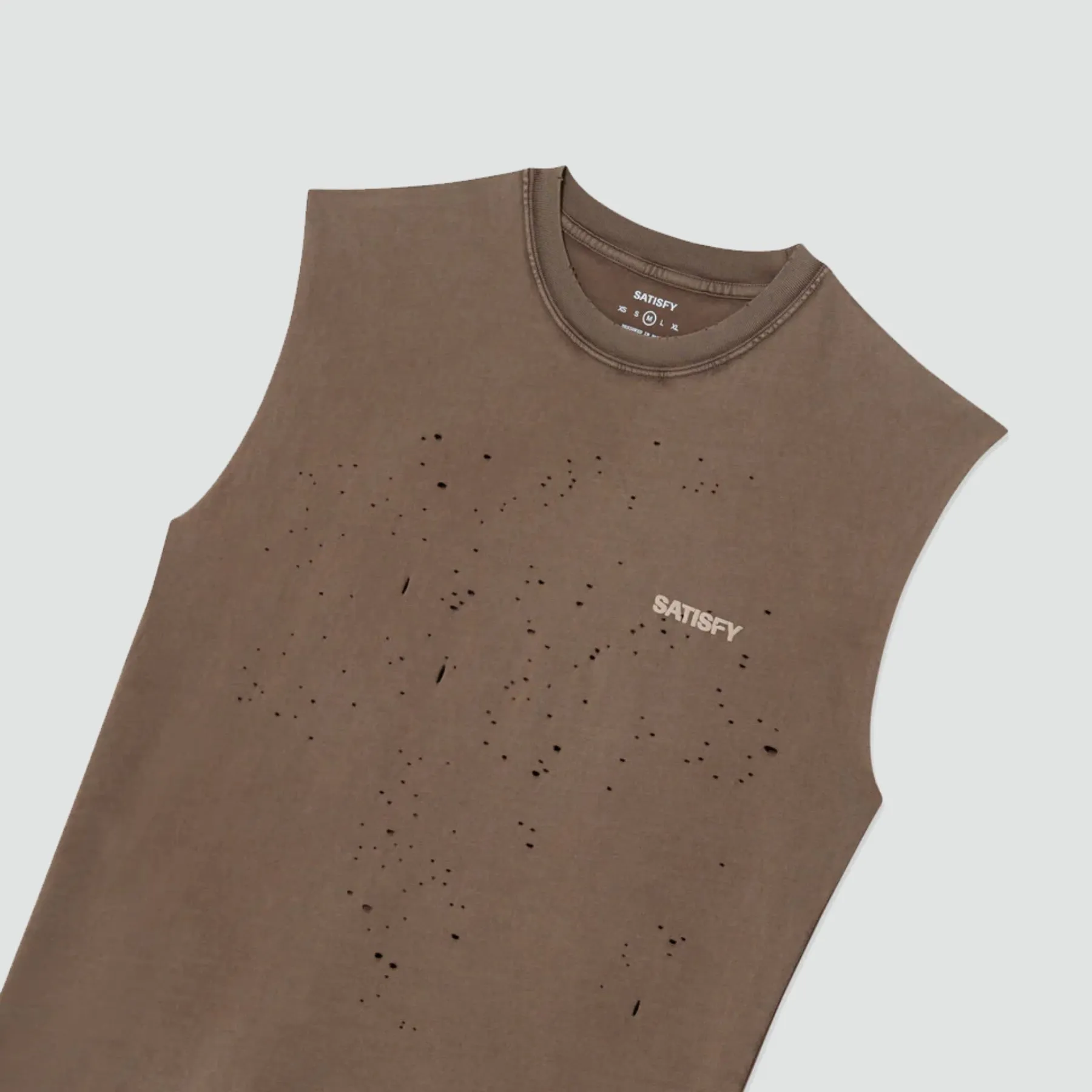 Mothtech™ Muscle Tee - Aged Chocolate Brown