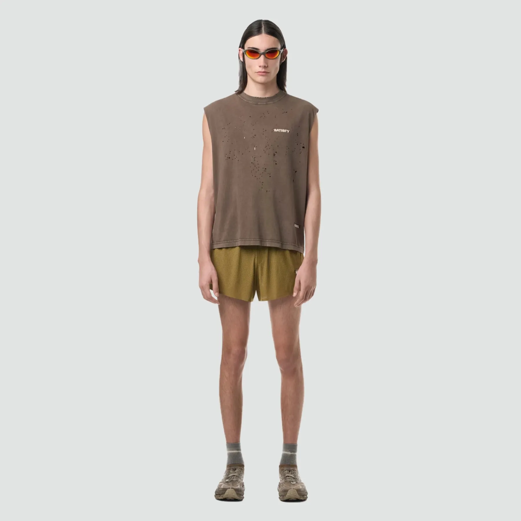 Mothtech™ Muscle Tee - Aged Chocolate Brown