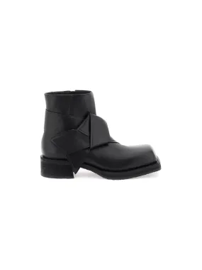 Musubi Leather Ankle Boots