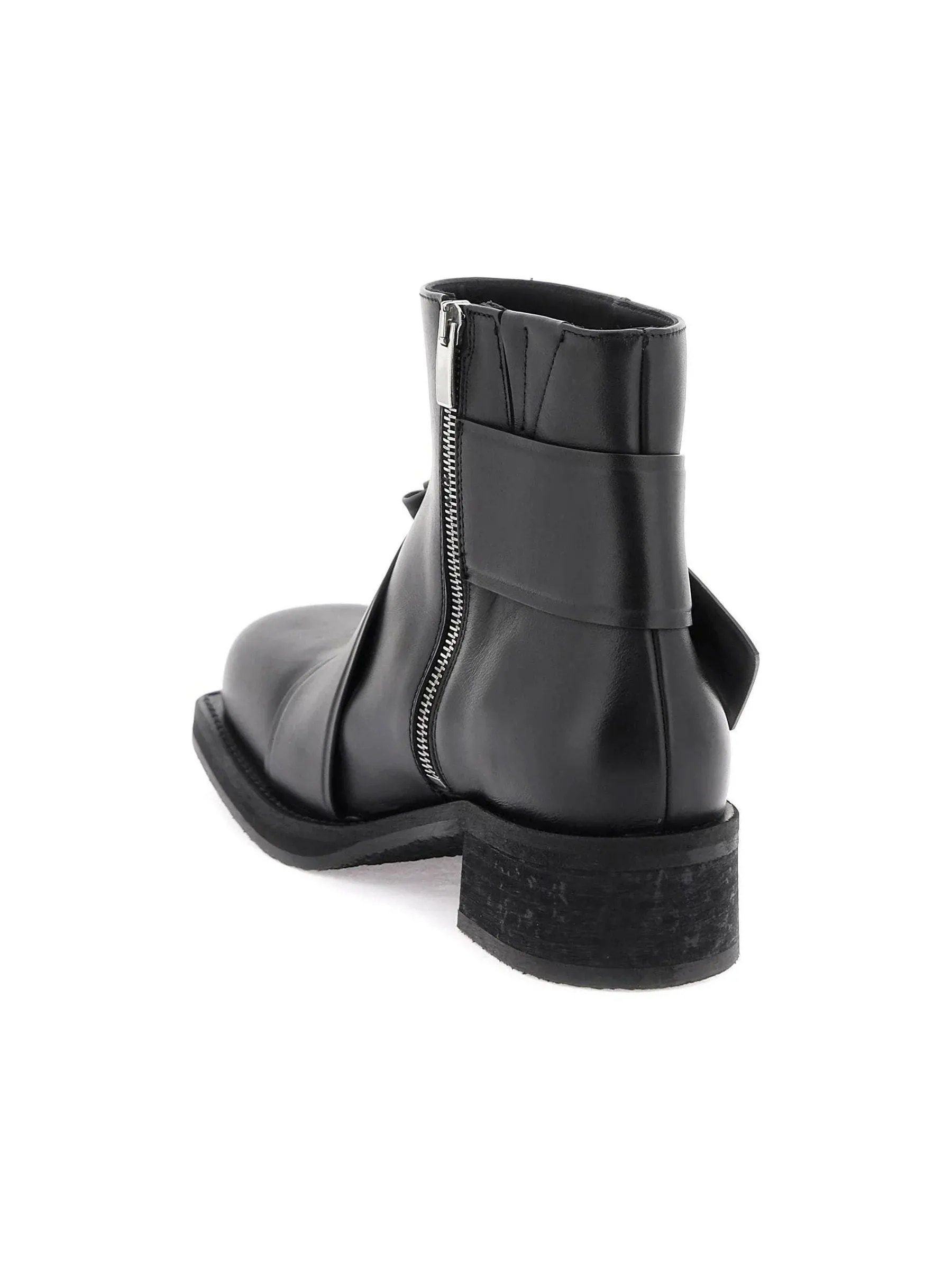 Musubi Leather Ankle Boots