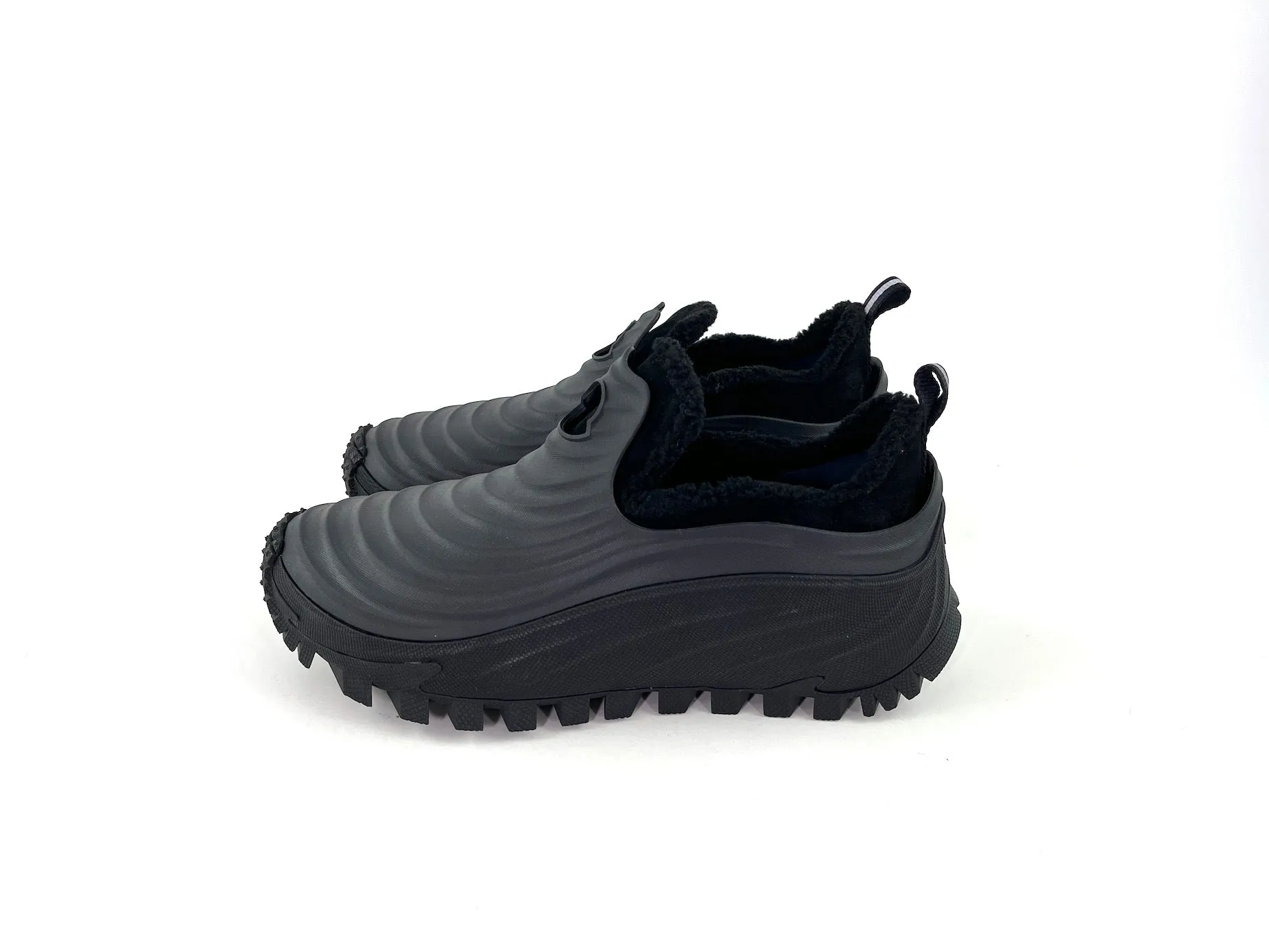 New Mens MONCLER Black Acqua Waterproof Ankle Boots 45 12