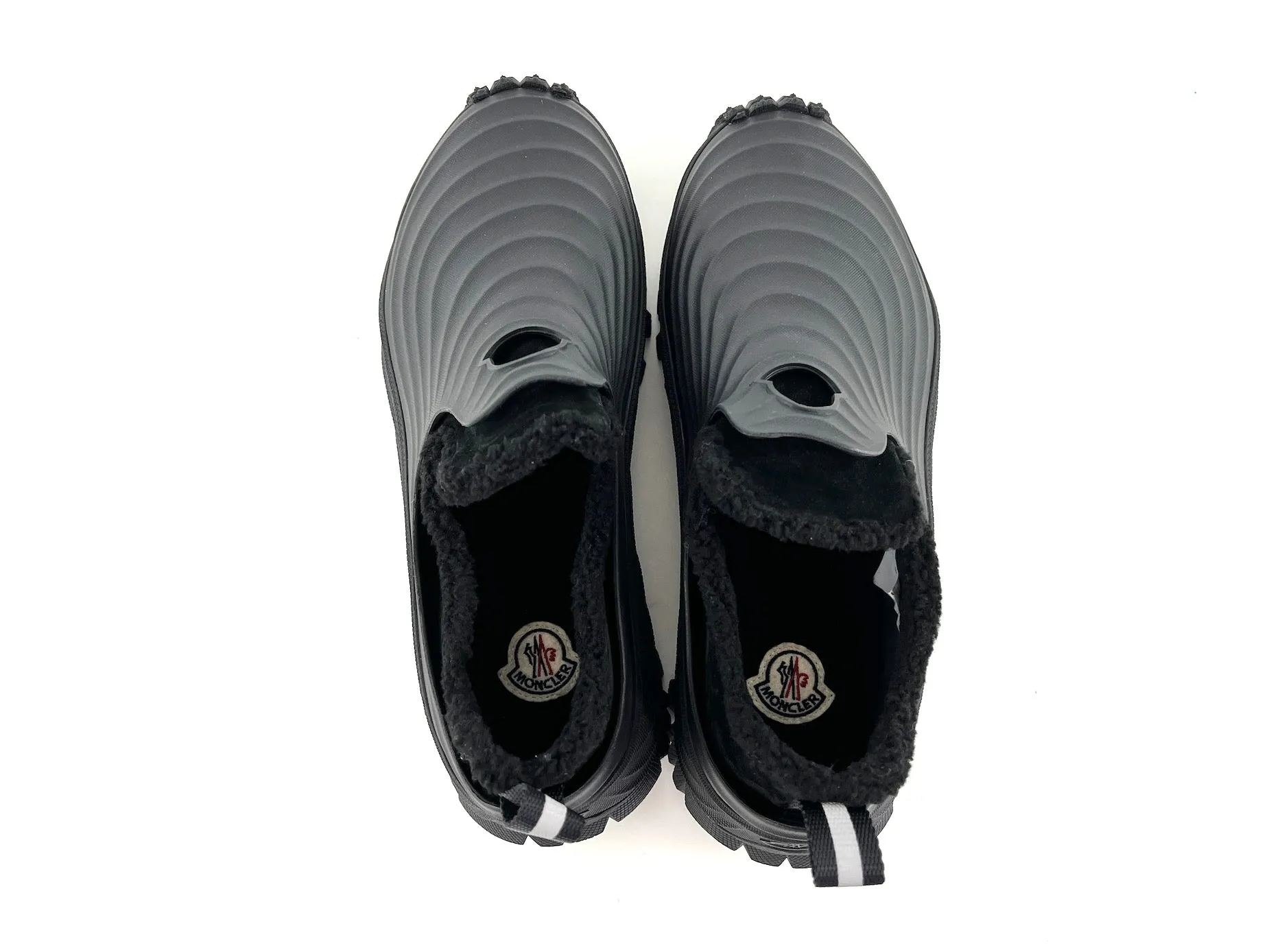 New Mens MONCLER Black Acqua Waterproof Ankle Boots 45 12