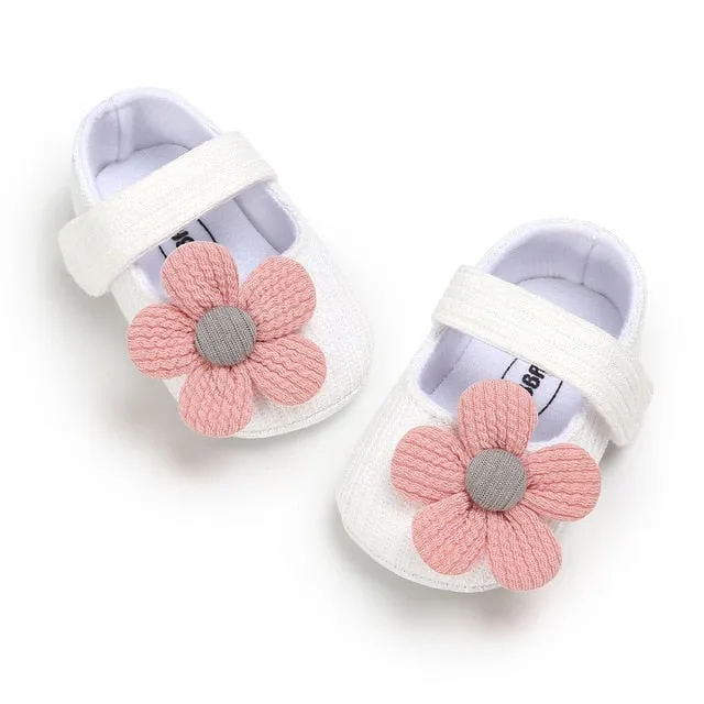 Newborn Baby Boy Girl Unisex Soft Sole Crib Shoes
