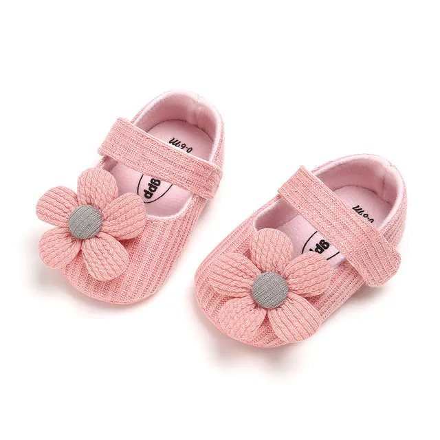 Newborn Baby Boy Girl Unisex Soft Sole Crib Shoes