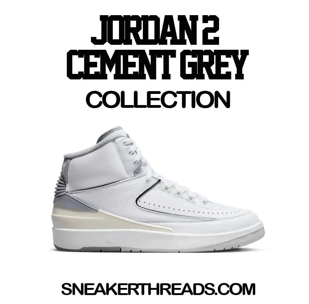 Retro 2 Cement Grey ST Drip Shirt