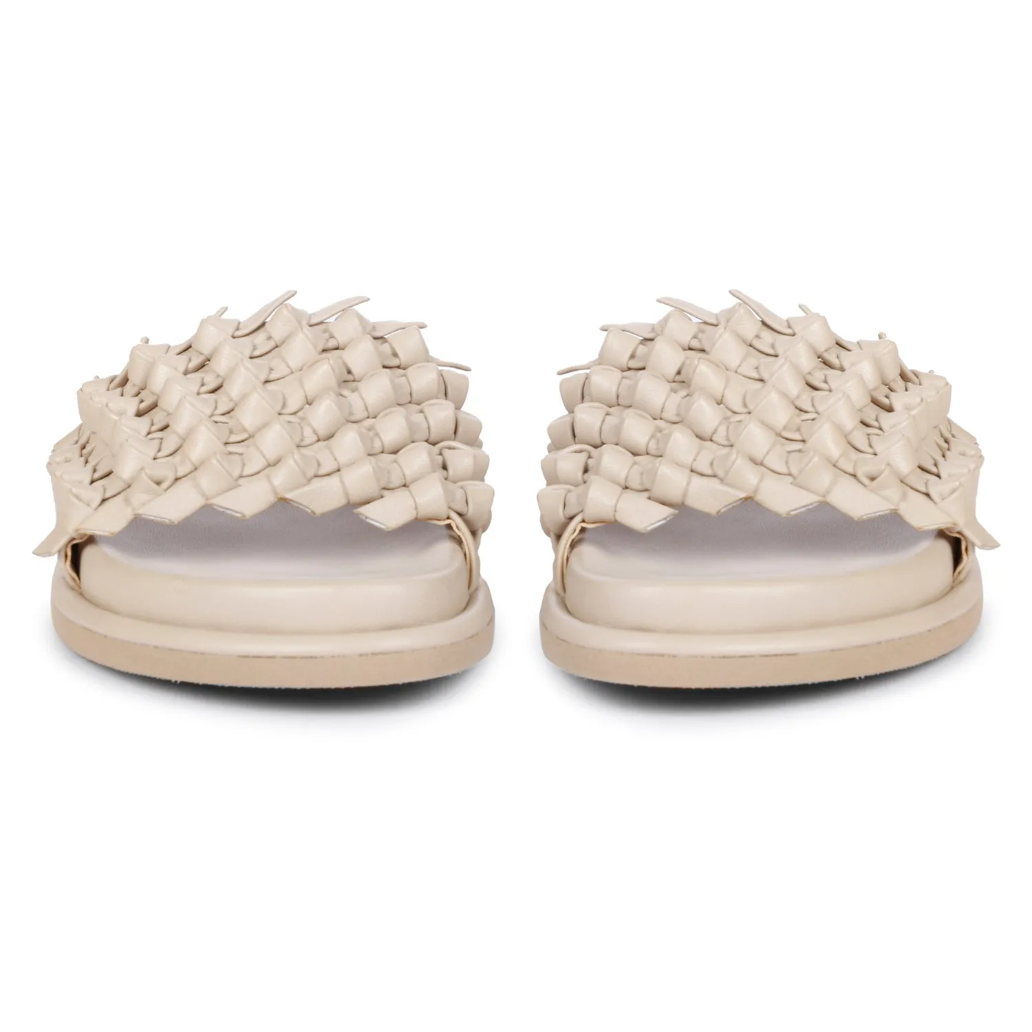 Saint  Caterina beige flat sandal