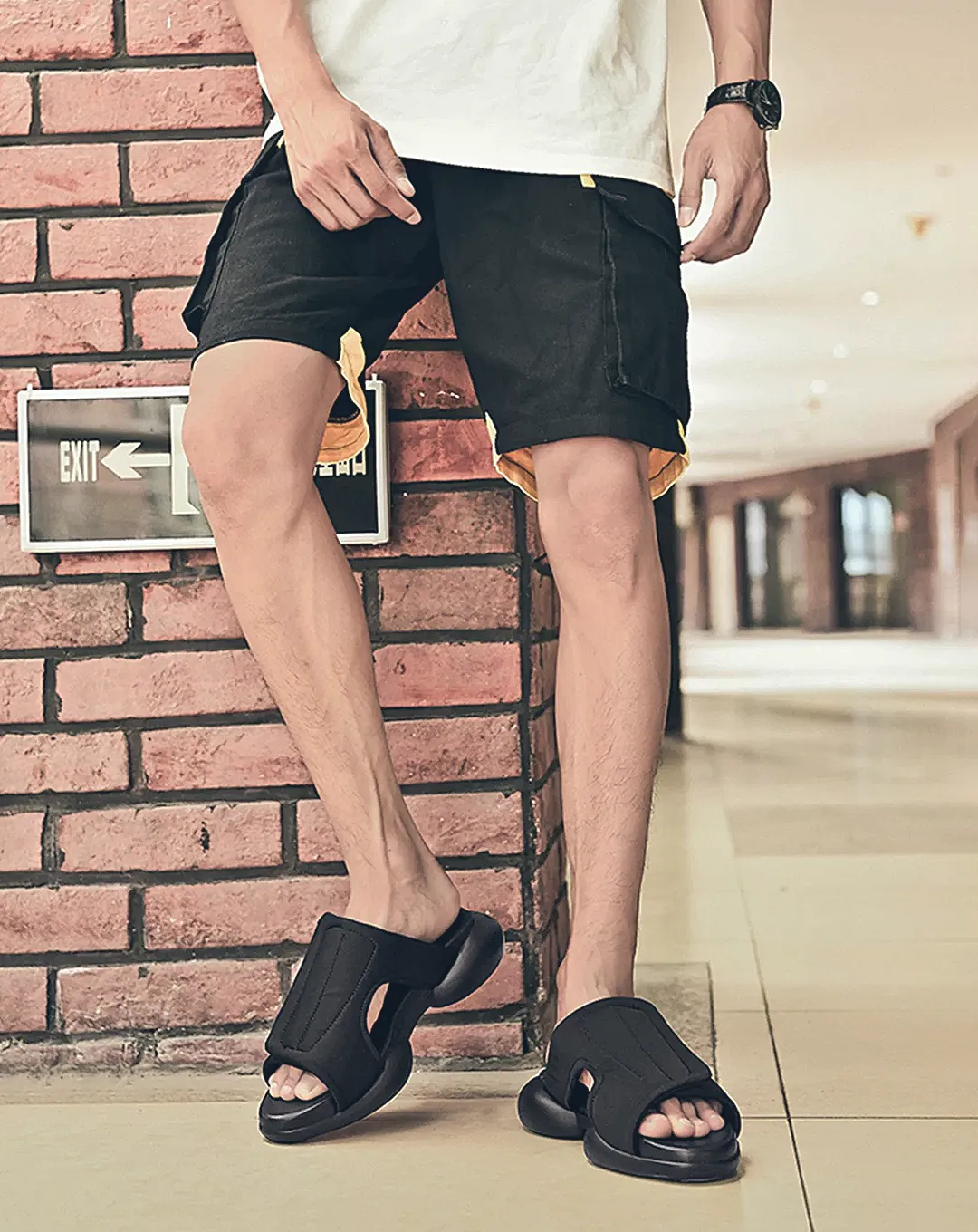 ♂♀Soft Sole Velcro Sandals