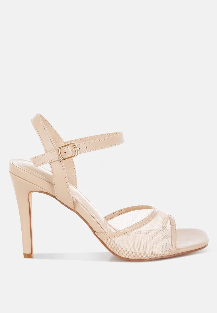 Sunisa Square Toe Stiletto Heels
