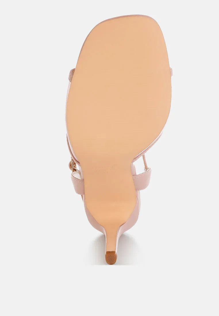 Sunisa Square Toe Stiletto Heels