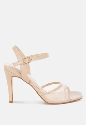 Sunisa Square Toe Stiletto Heels