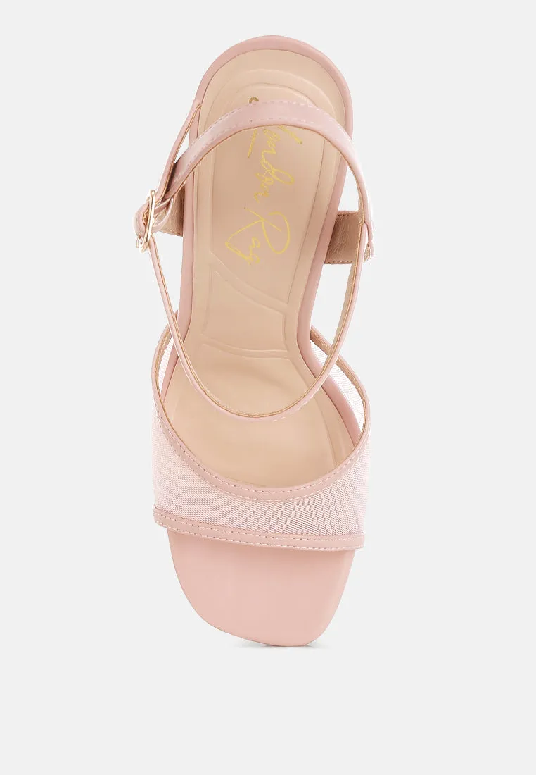Sunisa Square Toe Stiletto Heels