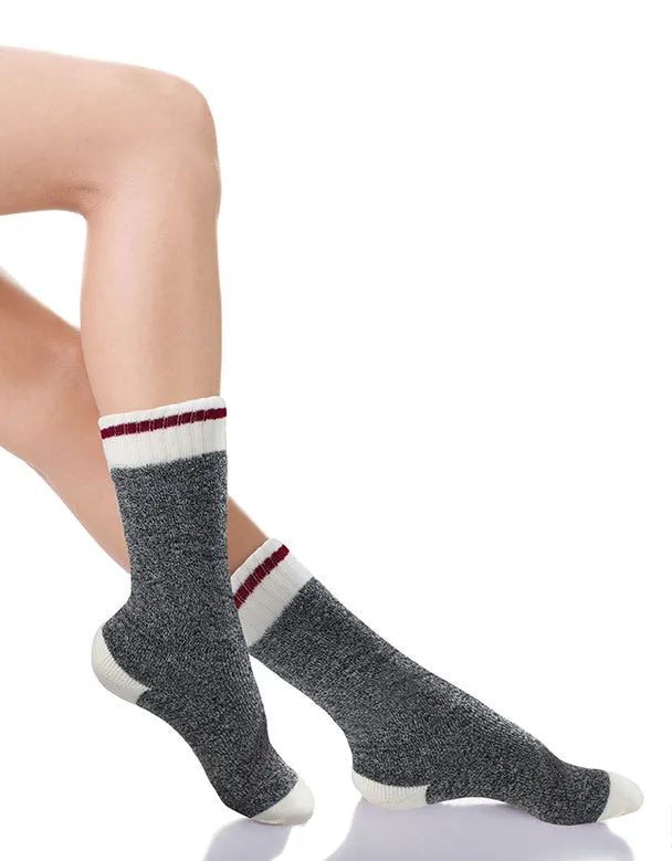Women’s Dark Grey Cabin Thermal Socks-Pack of 3 pairs